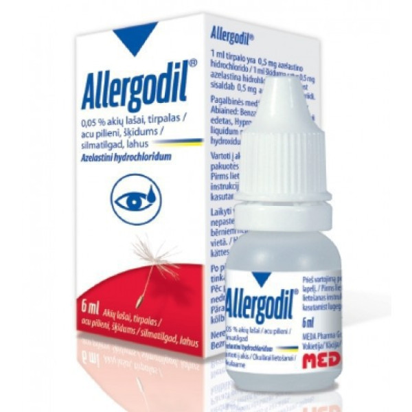 Allergodil 0,5 mg/mL x 6 ml