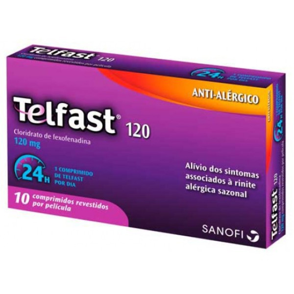 Telfast 120, 120 mg x 10 comp rev