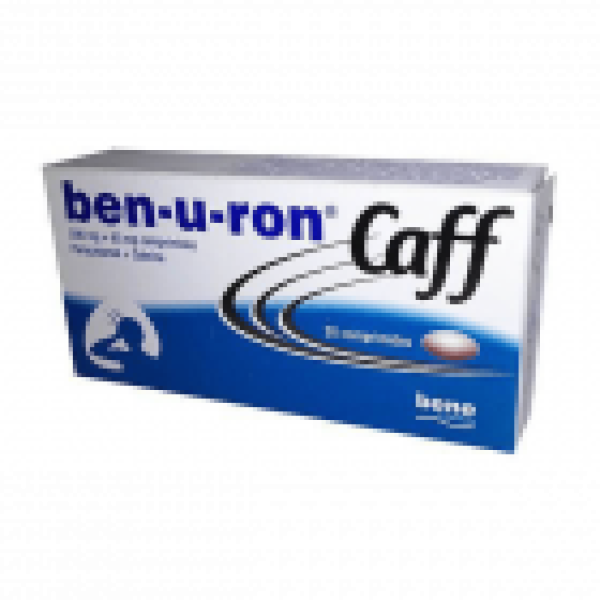 Ben-u-ron Caff 500/65mg x 20 Comprimidos