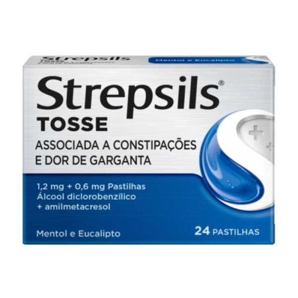 Strepsils Tosse 1,2/0,6 mg x 36 pastilhas