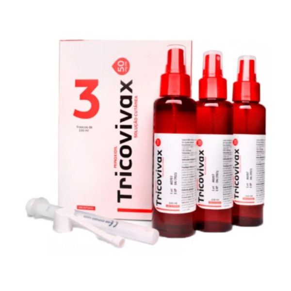 Tricovivax 50 mg/mL 100 ml x 3