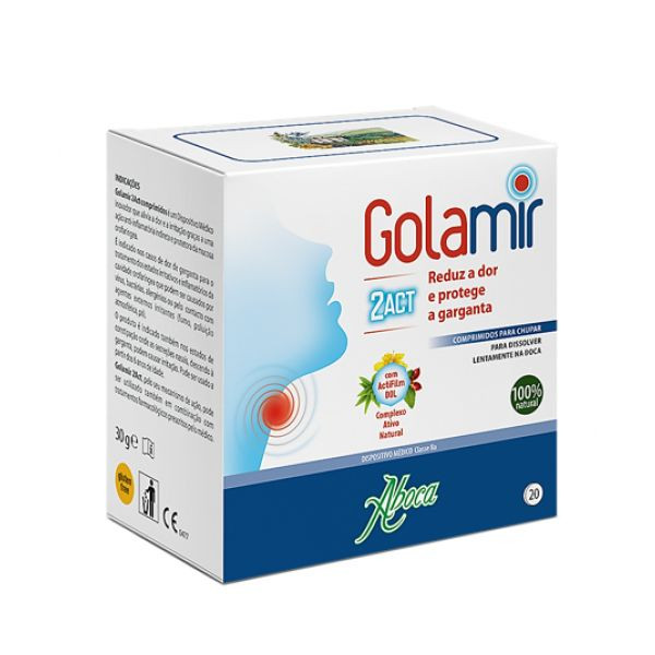 Golamir 2Act x 20 comprimidos de chupar