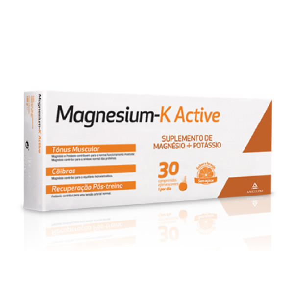 Magnesium-K Active x 30 Comprimidos Efervescentes