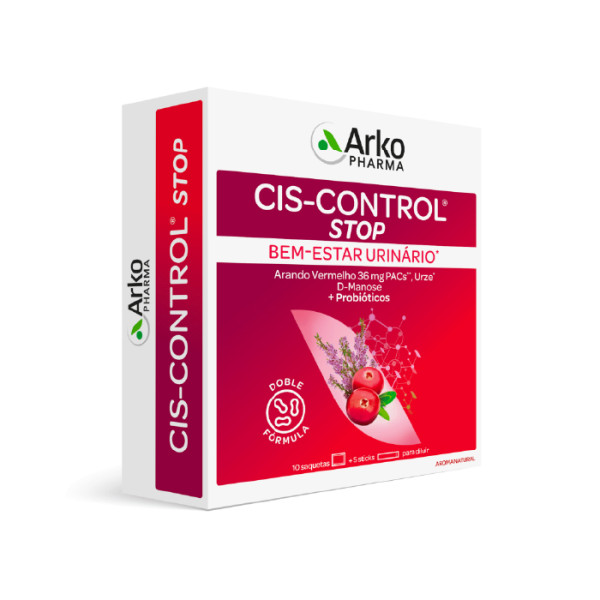 Cis-Control Stop 10 saquetas + 5 sticks