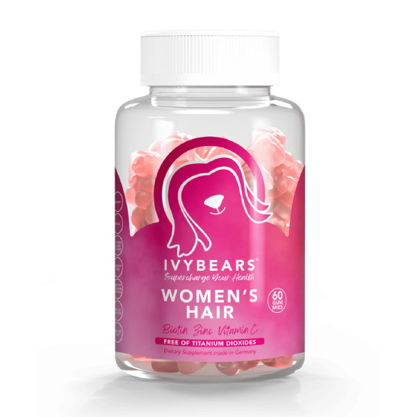 Ivybears Womens Hair Vitamins x 60 gomas