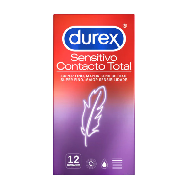 Durex Sensitivo Contact Total x12 preservativos