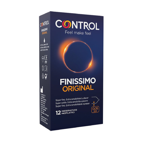 Control Preservativos Finissimo Original x 12