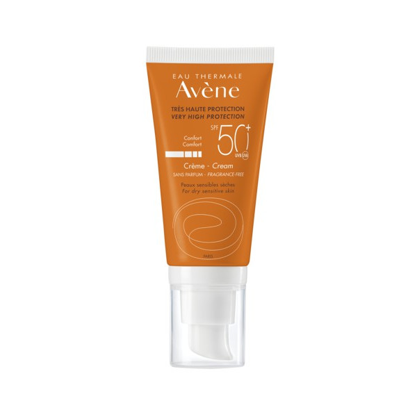 Avene Solar SPF50+ Creme Sem Perfume 50 ml