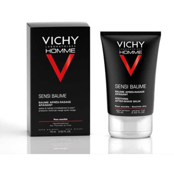 Vichy Homme Sensi-Baume Ca. Bálsamo conforto antireações - Peles sensíveis 75ml