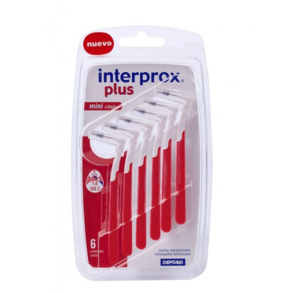 Interprox Plus Escovas Mini Conical Interprox plus x 6