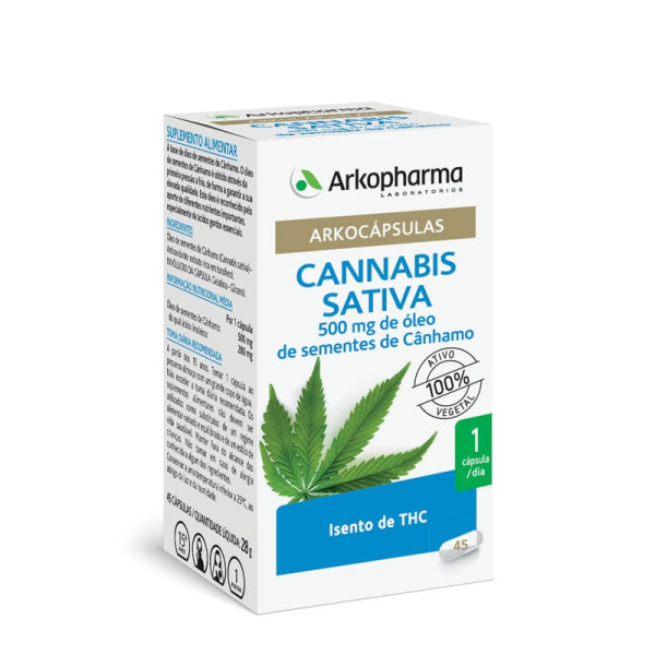 Arkocápsulas Cannabis Sativa x 45 Cápsulas