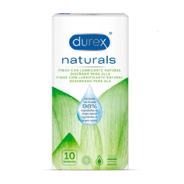 Durex Naturals x10 Preservativos