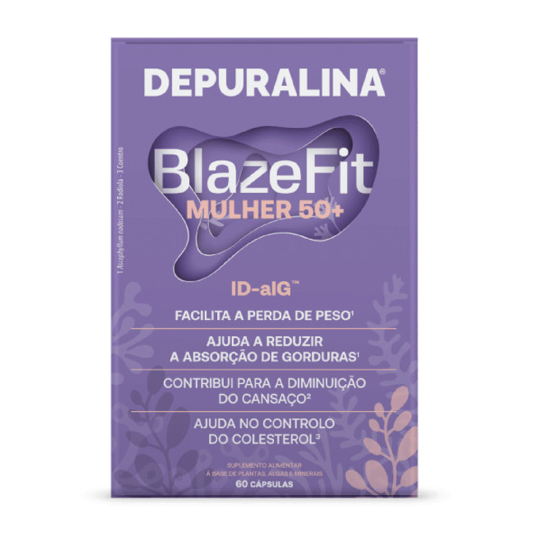 Depuralina Blazefit Mulher 50+ x 60 Cápsulas