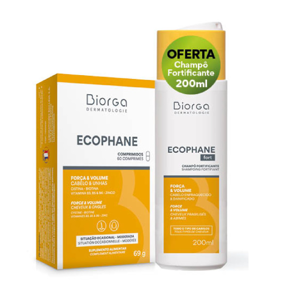 Ecophane x 60 Comprimidos + Oferta Champô Fortificante 200 ml