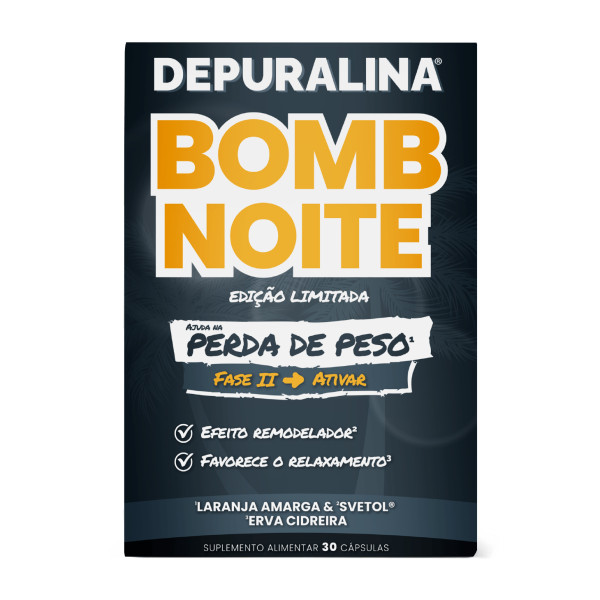 Depuralina Bomb Noite x 30 Cápsulas