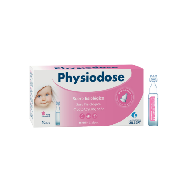 Physiodose Soro Fisiológico Infantil 5ml x 40