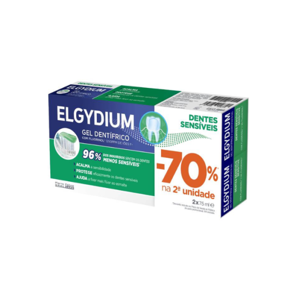 Elgydium Duo Dentes Sensiveis 70% 2ª Unidade