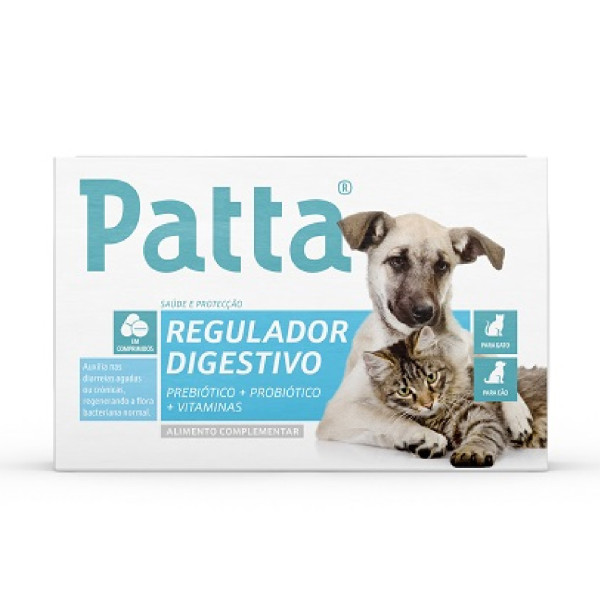 Patta Regulador Digestivo para Cão e Gato x 30 Comprimidos