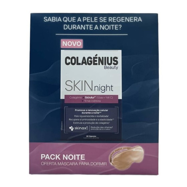 Colagénius Beauty Night x 30 Cápsulas + Oferta Máscara