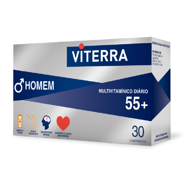 Viterra Platinum 55+ Homem x 30 Comprimidos