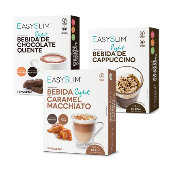 Easyslim Bebidas Light Caramelo/Macchiato 22G x 3