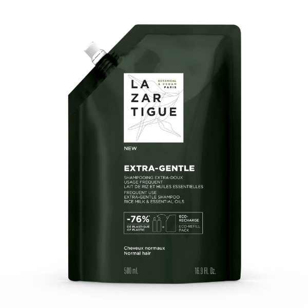 Lazartigue Champô Extra-Gentle Eco-Refill 500 ml