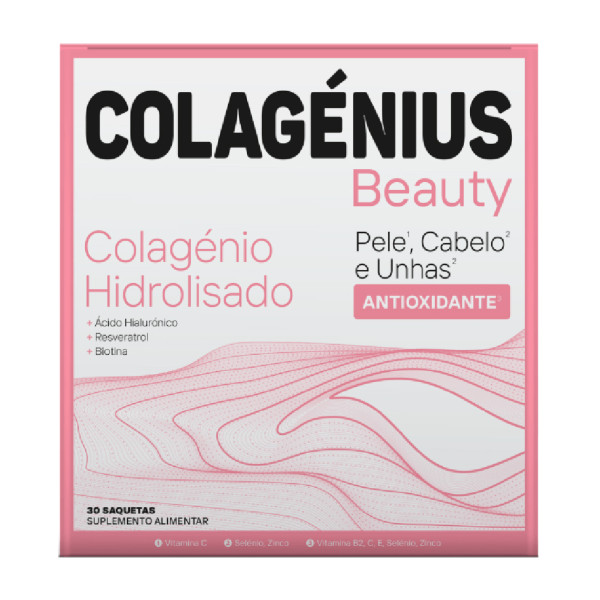 Colagénius Beauty Colagénio Hidrolisado x 30 Saquetas