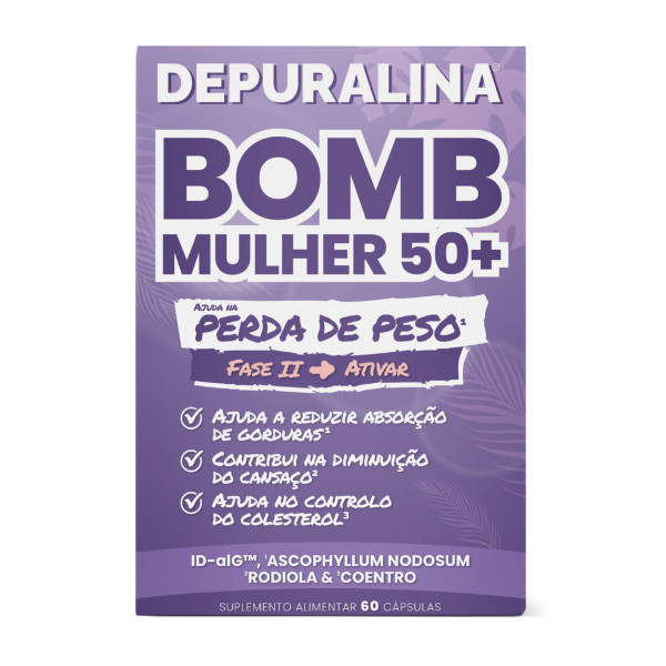 Depuralina Bomb Mulher 50+ x 60 Cápsulas