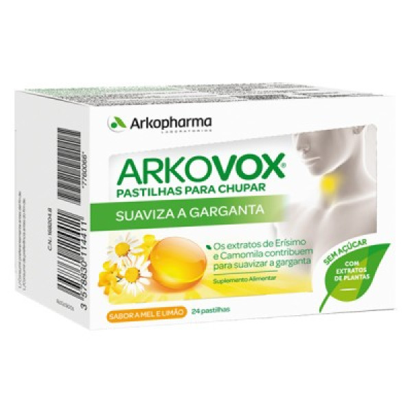 Arkovox Mel/Limão x24 Pastilhas