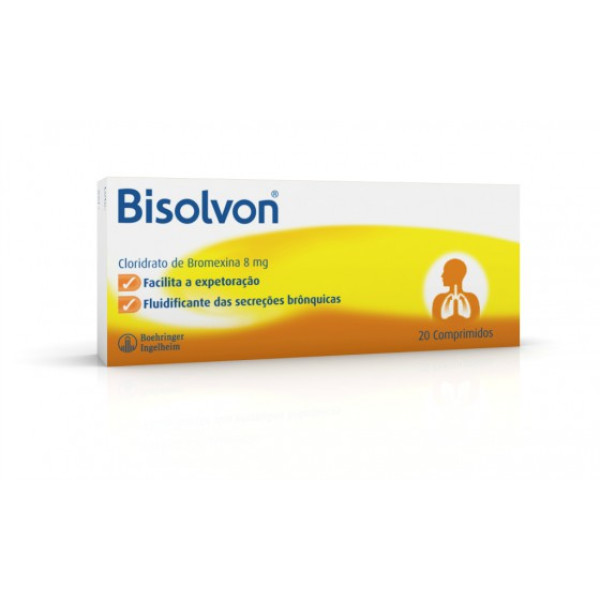 Bisolvon 8 mg x 20 Comprimidos