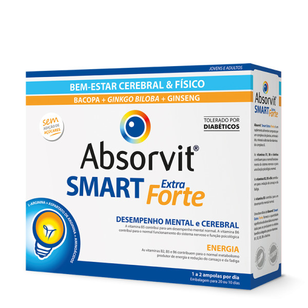 Absorvit Smart Extra <mark>F</mark>orte x 30 ampolas