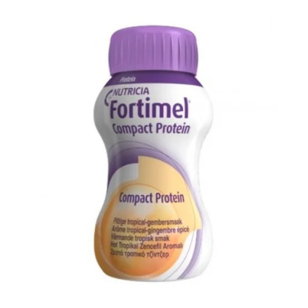 <mark>F</mark>ortimel Compact Protein Sabor Gengibre Tropical 125ml x 4
