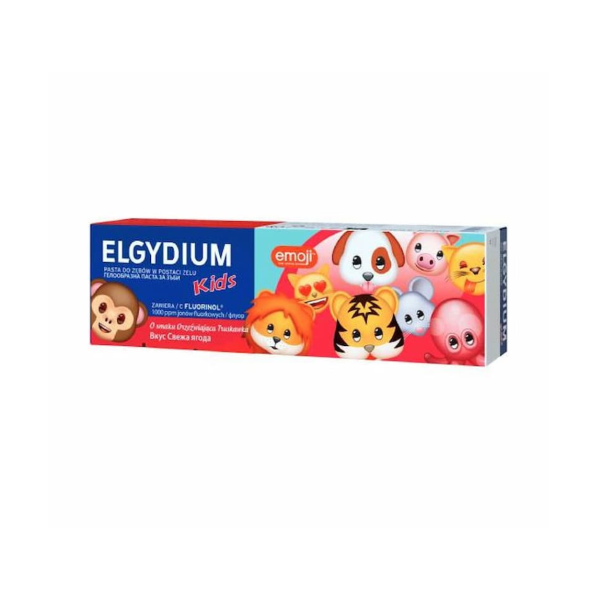 Elgydium Kids Gel Dentífrico Morango Emoji 50ml 