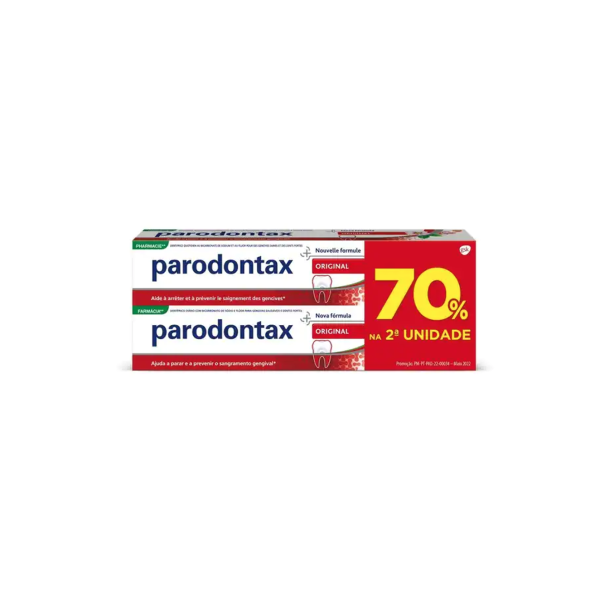 Parodontax Original Pasta Dentífrica 70% 2ªunidade 75ml x 2