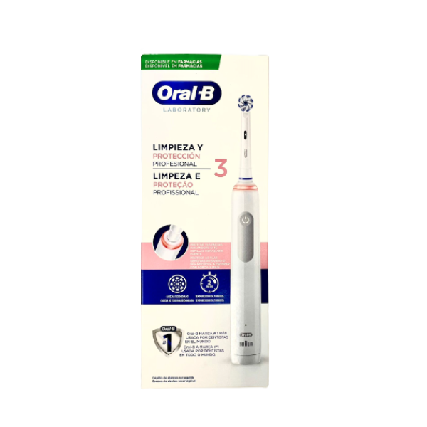 Oral B Pro 3 Escova Electrica Cuidado Gengivas