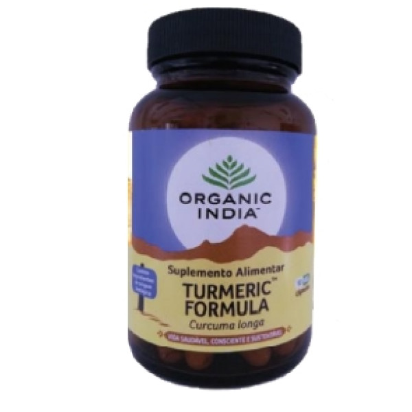 Organic India Turmeric Formula x 90 Cápsulas