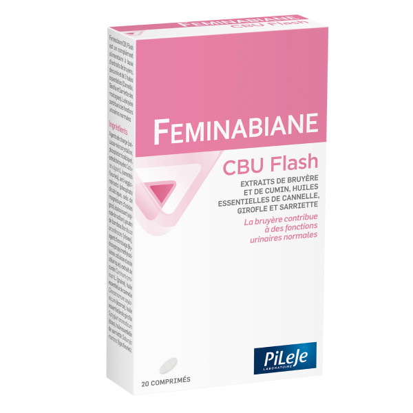 Pileje Feminabian U-Cist Flash x 20 comprimidos