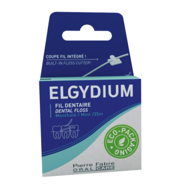 Elgydium <mark>F</mark>io Dental Eco Menta 35m